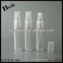 4/5/6/8/10 ml, en plastique brouillard pulvérisateur bouteille / lotion pompe, pet / pp en plastique shampooing bouteille lotion pompe